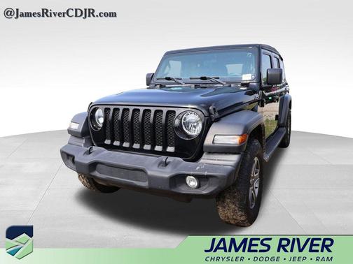 Black Clearcoat 2022 Jeep Wrangler Unlimited Sport