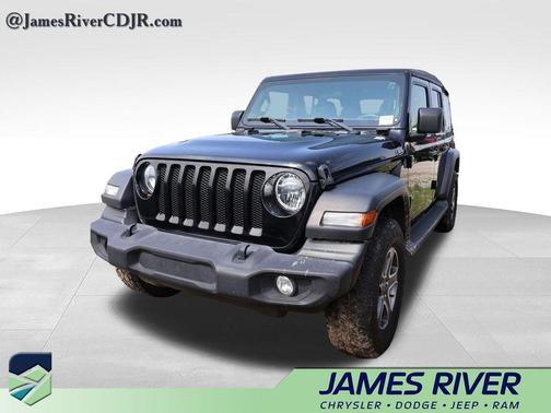 Black Clearcoat 2022 Jeep Wrangler Unlimited Sport