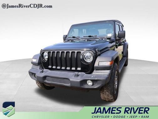 Black Clearcoat 2022 Jeep Wrangler Unlimited Sport
