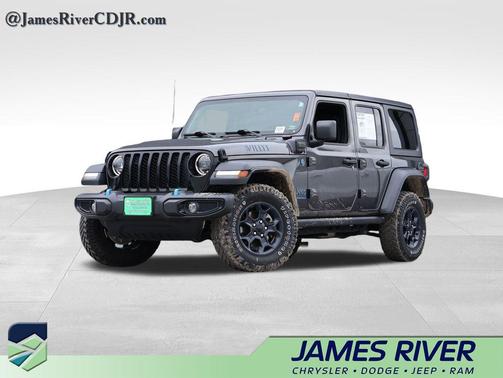 Granite Crystal Metallic Clearcoat 2023 Jeep Wrangler 4xe Willys