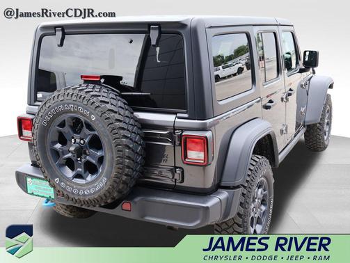 Granite Crystal Metallic Clearcoat 2023 Jeep Wrangler 4xe Willys
