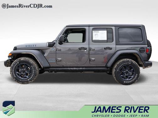 Granite Crystal Metallic Clearcoat 2023 Jeep Wrangler 4xe Willys