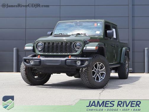 Sarge Green Clearcoat 2024 Jeep Gladiator Mojave X