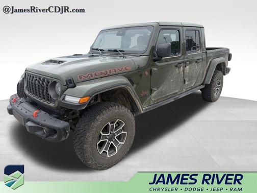 Sarge Green Clearcoat 2024 Jeep Gladiator Mojave X