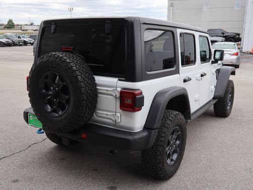 Bright White Clearcoat 2023 Jeep Wrangler 4xe Rubicon 20th Anniversary