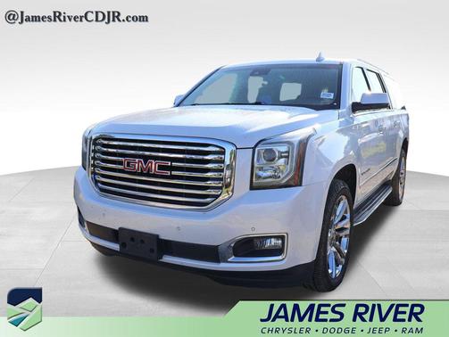 White Frost Tricoat 2017 GMC Yukon XL SLT
