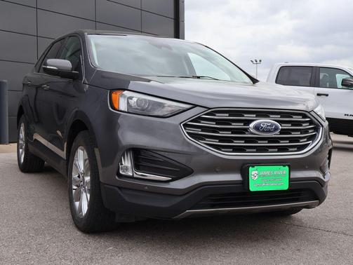 Carbonized Gray Metallic 2024 Ford Edge Titanium