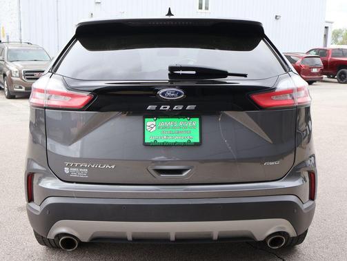 Carbonized Gray Metallic 2024 Ford Edge Titanium