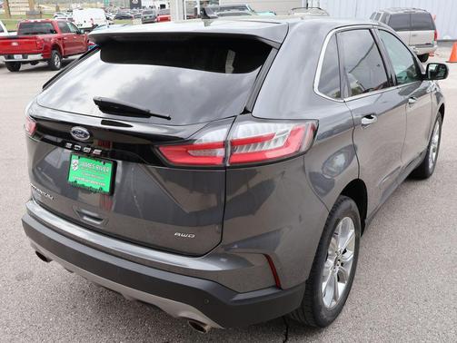 Carbonized Gray Metallic 2024 Ford Edge Titanium