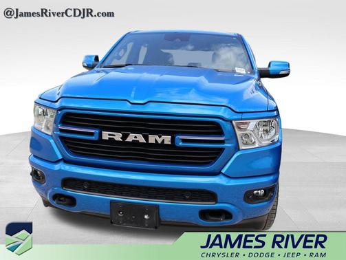 Hydro Blue Pearlcoat 2021 RAM 1500 Big Horn/Lone Star