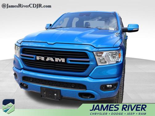 Hydro Blue Pearlcoat 2021 RAM 1500 Big Horn/Lone Star