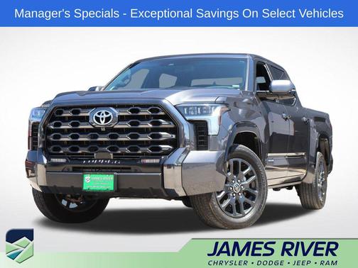 Magnetic Gray Metallic 2023 Toyota Tundra Platinum