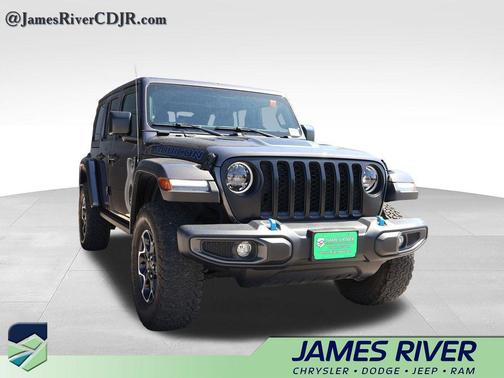 Granite Crystal Metallic Clearcoat 2023 Jeep Wrangler 4xe Rubicon