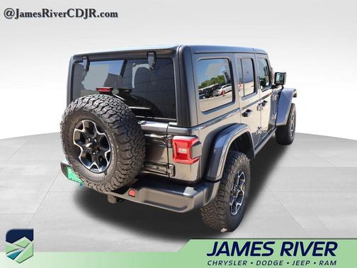 Granite Crystal Metallic Clearcoat 2023 Jeep Wrangler 4xe Rubicon