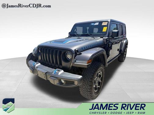 Granite Crystal Metallic Clearcoat 2023 Jeep Wrangler 4xe Rubicon