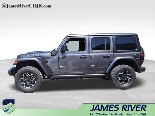 Granite Crystal Metallic Clearcoat 2023 Jeep Wrangler 4xe Rubicon
