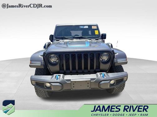 Granite Crystal Metallic Clearcoat 2023 Jeep Wrangler 4xe Rubicon