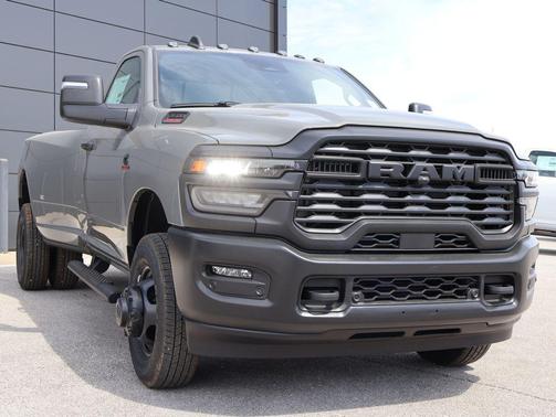 Ceramic Gray Clearcoat 2026 RAM 3500 Tradesman Regular Cab 4x4 8' Box