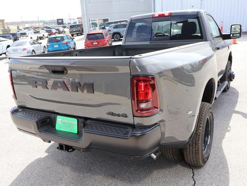 Ceramic Gray Clearcoat 2026 RAM 3500 Tradesman Regular Cab 4x4 8' Box