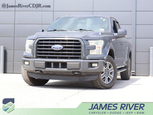 Lithium Gray 2016 Ford F-150 XLT