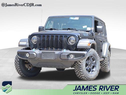 Black Clearcoat 2023 Jeep Wrangler 4xe Willys