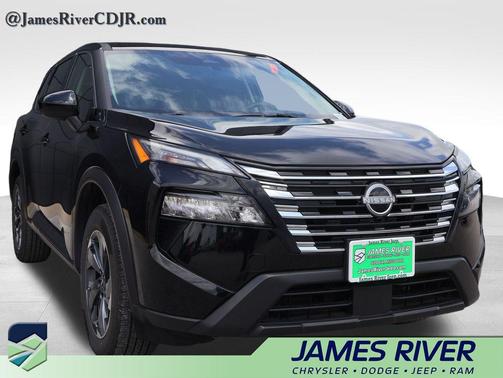 Super Black 2025 Nissan Rogue SV