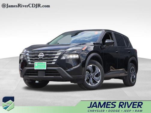 Super Black 2025 Nissan Rogue SV