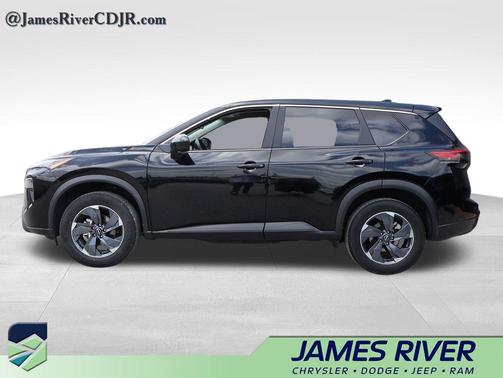 Super Black 2025 Nissan Rogue SV