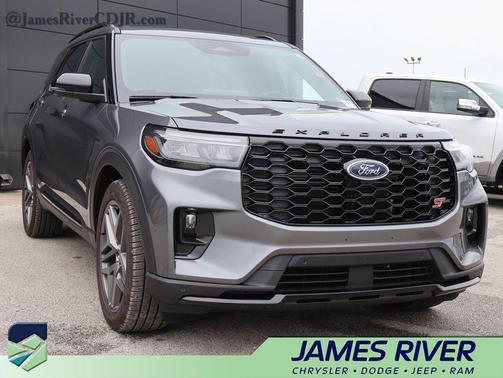 Carbonized Gray Metallic 2026 Ford Explorer ST