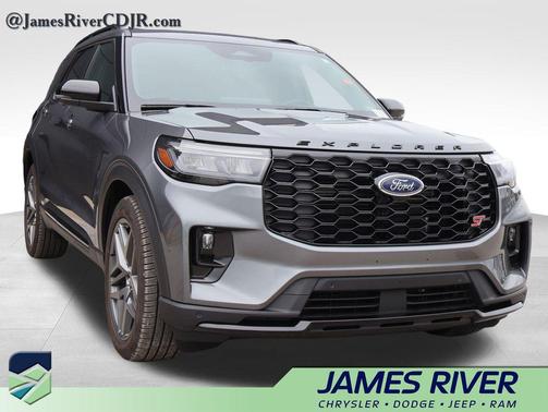 Carbonized Gray Metallic 2026 Ford Explorer ST