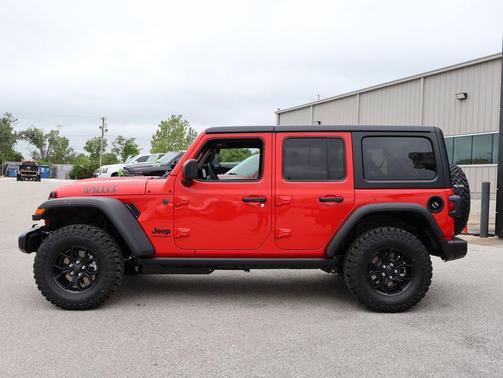 Firecracker Red Clearcoat 2026 Jeep Wrangler Willys