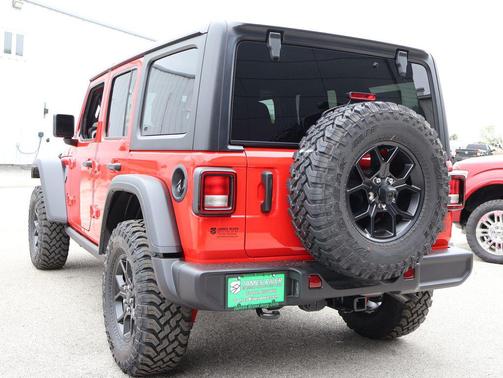 Firecracker Red Clearcoat 2026 Jeep Wrangler Willys