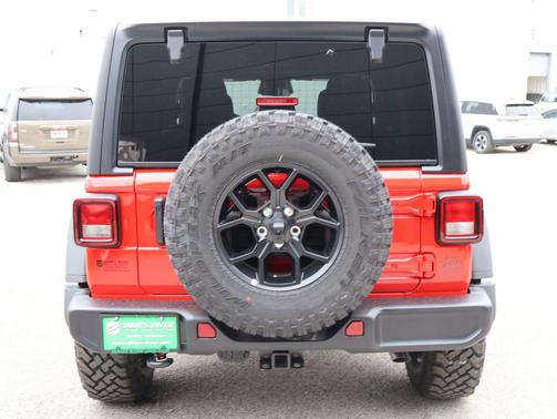 Firecracker Red Clearcoat 2026 Jeep Wrangler Willys