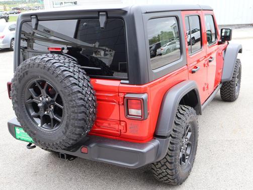 Firecracker Red Clearcoat 2026 Jeep Wrangler Willys