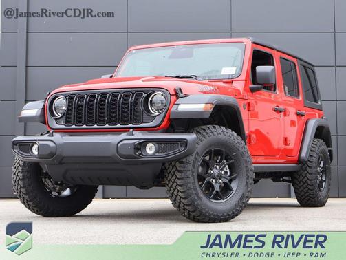 Firecracker Red Clearcoat 2026 Jeep Wrangler Willys