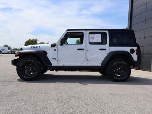 Bright White Clearcoat 2023 Jeep Wrangler 4xe Willys