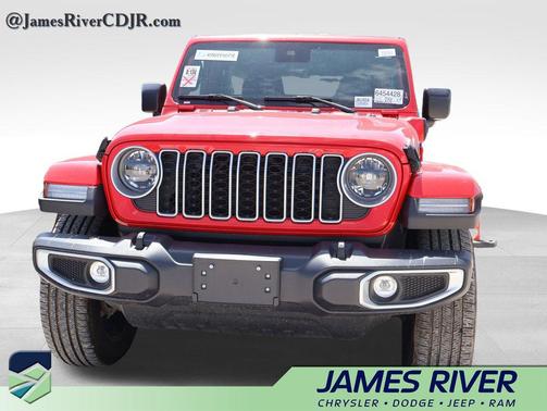 Firecracker Red Clearcoat 2025 Jeep Wrangler 4xe Sahara
