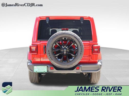 Firecracker Red Clearcoat 2025 Jeep Wrangler 4xe Sahara