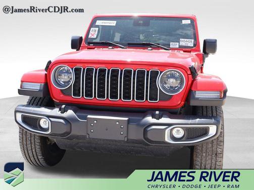 Firecracker Red Clearcoat 2025 Jeep Wrangler 4xe Sahara