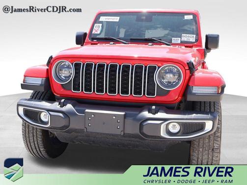 Firecracker Red Clearcoat 2025 Jeep Wrangler 4xe Sahara