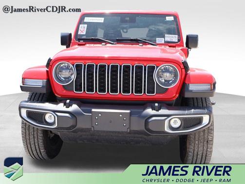 Firecracker Red Clearcoat 2025 Jeep Wrangler 4xe Sahara