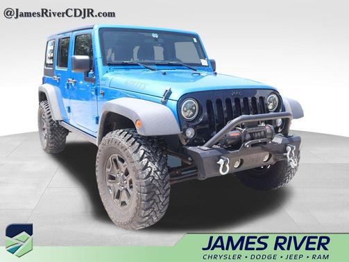 Hydro Blue Pearl Coat 2014 Jeep Wrangler Unlimited Sport