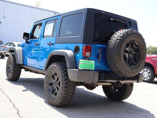 Hydro Blue Pearl Coat 2014 Jeep Wrangler Unlimited Sport