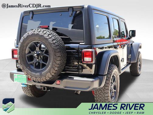 Black Clearcoat 2024 Jeep Wrangler 4xe Willys