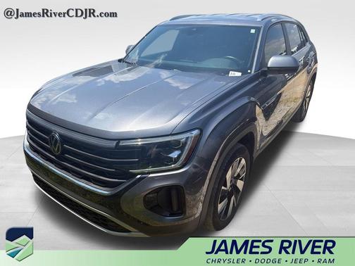 Platinum Gray Metallic 2024 Volkswagen Atlas Cross Sport 2.0T SE w/Technology