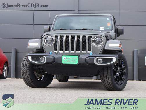 Sting-Gray Clearcoat 2023 Jeep Wrangler 4xe Sahara