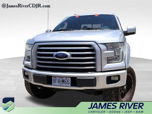 Ingot Silver Metallic 2016 Ford F-150 Lariat