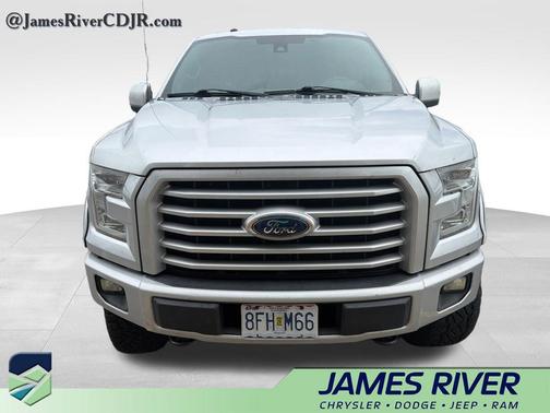 Ingot Silver Metallic 2016 Ford F-150 Lariat