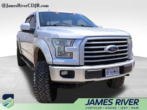 Ingot Silver Metallic 2016 Ford F-150 Lariat