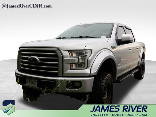 Ingot Silver Metallic 2016 Ford F-150 Lariat